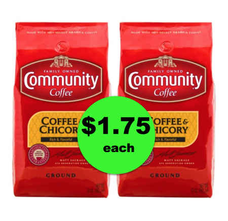 SUPER Deal on Community Coffee – Only $1.75 Per Bag! ~ Starts Weds/Thurs at Publix!