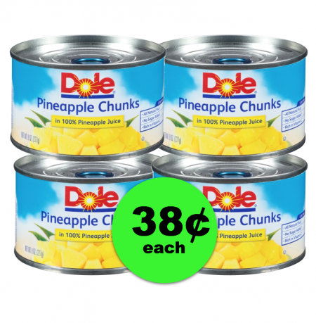 Aloha! Pick Up Dole Canned Pineapple at Publix For Just 38¢ Each ~ Going On Now!