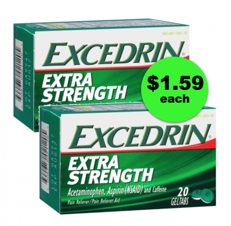 Headache? Nobody’s Got Time For That! Get Excedrin at Publix For $1.59 ~ Starts Sunday!