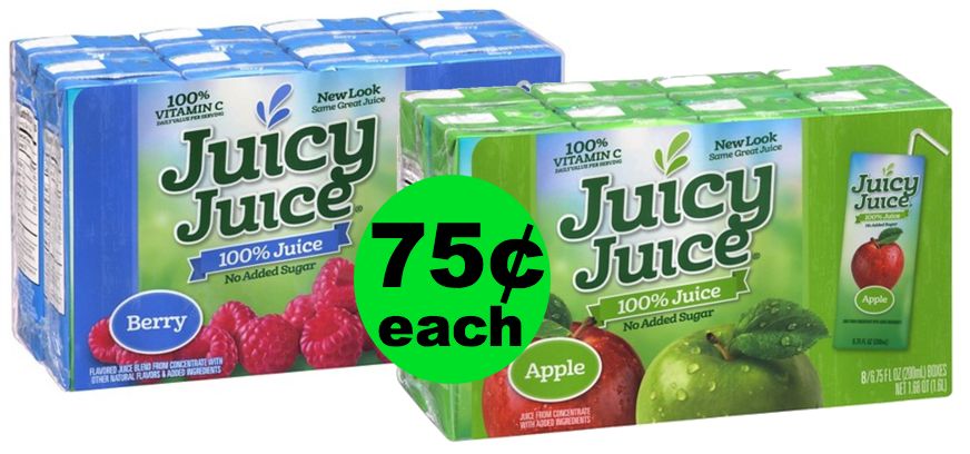 Yay for Cheap Juice Boxes! Juicy Juice 8-Packs Are Only 75¢ Each at Publix! ~ Starts Weds/Thurs!