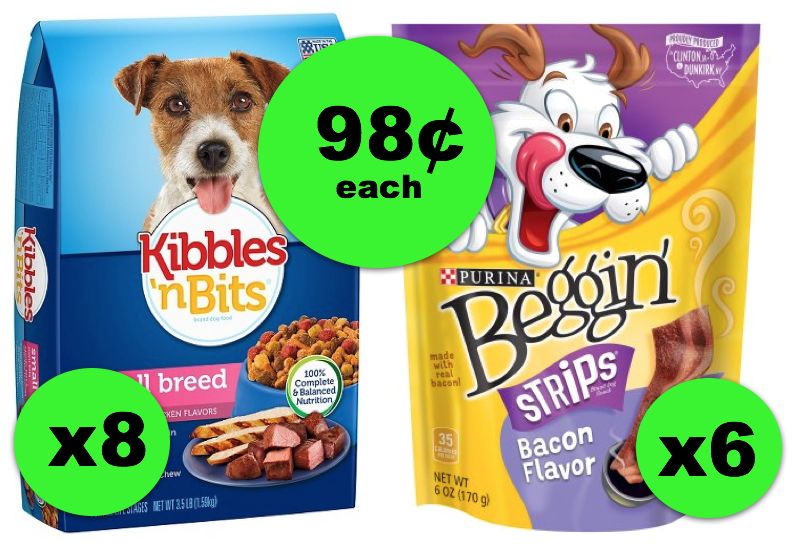 Stock Up on Kibbles ‘n Bits & Beggin Strips for ONLY 98¢ Each at Publix! ~ Ends Tues/Weds!