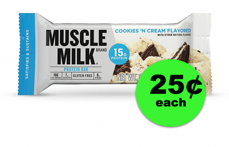 On Your Way to the Gym? – Pick Up Muscle Milk Protein Bars For 25¢ Each at Publix ~ Starts Saturday!