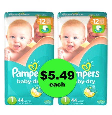 Oh, BABY!! Pampers Jumbo Pack Diapers are $5.49 Each at Publix ~ Starts Weds/Thurs!