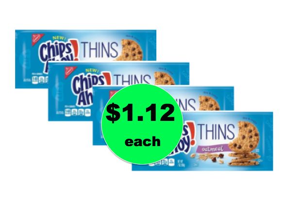 Pick Up This Cookie Deal and Enjoy $1.12 Chips Ahoy Thins at Target! ~ Right Now!