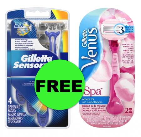 FREEBIE ALERT!! Gillette Sensor3 OR Simply Venus Disposable Razor Are FREE at Publix ~ Hurry! Ends Friday!