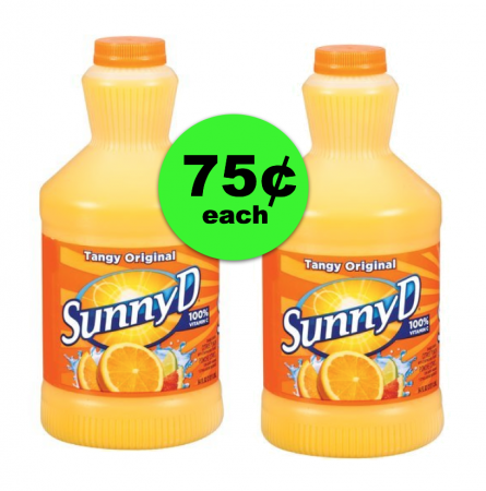 Delightful Sunny Delight is 75¢ This Week at Publix ~ Ends Sunday!