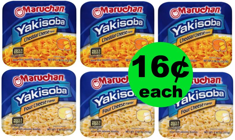 Quick! Cheap! Lunch! Yakisoba Noodles Are Only 16¢ Each at Publix! ~ Starts Weds/Thurs!