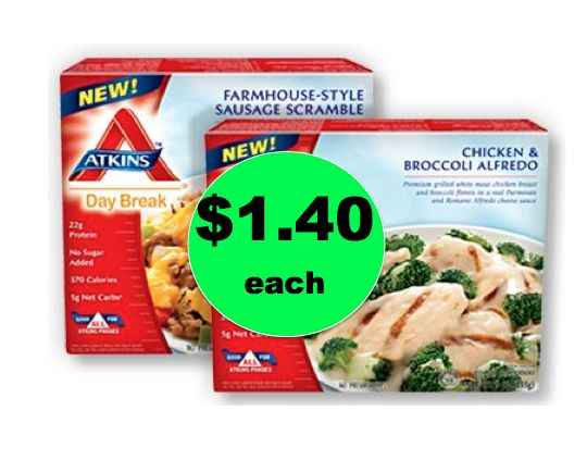 Low Carb Lunch Alert! Get Atkins Frozen Entrees As Low As $1.40 Each at Winn Dixie! ~Right Now!