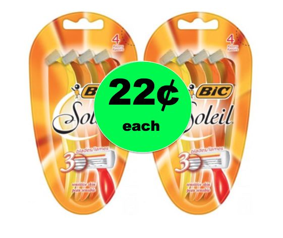 Cheap Shave! Print NOW for BIC Soleil Shine Razors ONLY 22¢ at Walgreens! ~ Right Now!