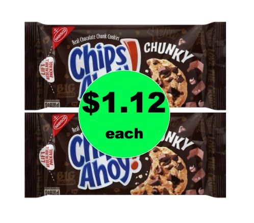 Snack Time! Pick Up Chips Ahoy Cookies ONLY $1.12 Each at Walgreens! ~Ends Saturday!