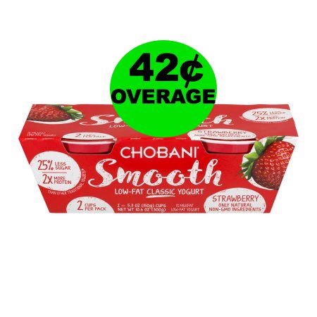 Get TWO (2!) FREE Chobani Smooth Yogurt {Plus 42¢ Overage after Rebate} at Publix ~ Starts Sunday!