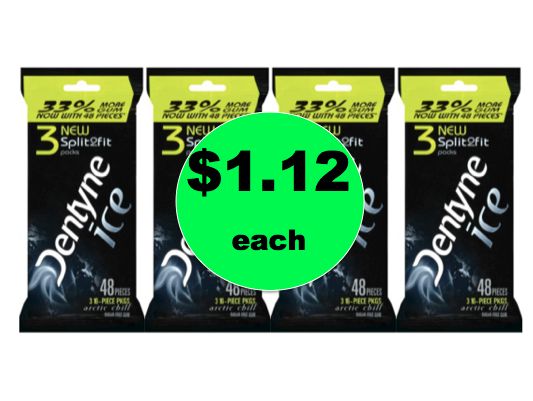 Fresh Breath Alert! Get $1.12 Dentyne Gum 3 Packs at Target! ~Ends Saturday!