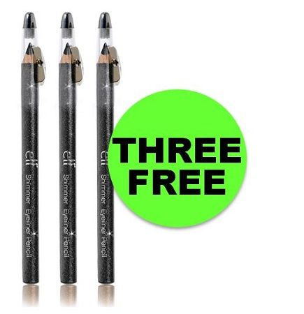 THREE (3!) FREE E.L.F. Shimmer Eyeliners at CVS! ~ Ends Saturday!