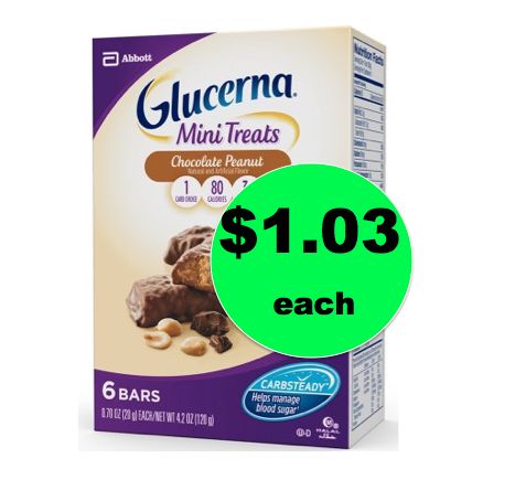 Healthy Snack Deal! Glucerna Snack Bars ONLY $1.03 Each at Walmart! ~ Right Now!