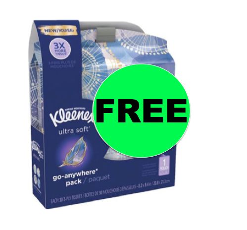 Don't Miss Out on FREE Kleenex Go Anywhere Pack at Target (and Walmart Too!) ~Ends Soon!
