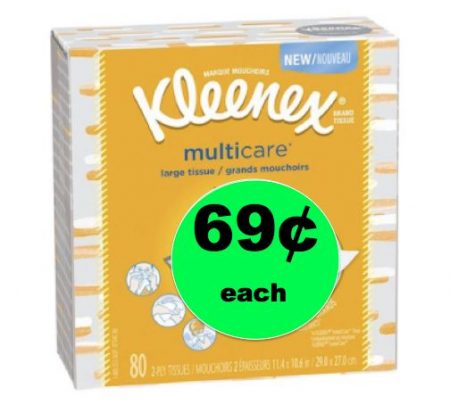 kleenex multicare tissues