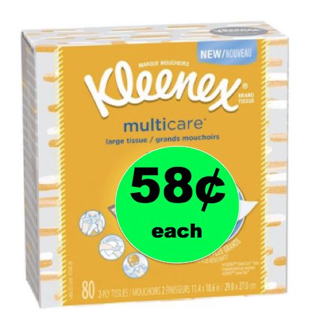 Need Facial Tissues? Snag A Deal On Kleenex Only 58¢ at Walmart! ~Right Now!