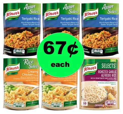 Pick a Side with Knorr Rice Sides Only 67¢ Each at Winn Dixie! ~Right Now!