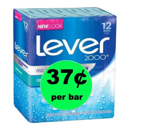 Get Clean for Cheap with Lever 2000 Bar Soap 12 Packs ONLY 37¢ Per Bar at Target!  ~Ends Saturday!