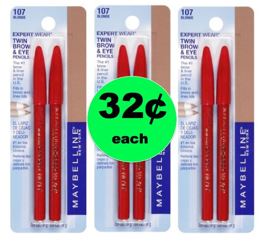 Toss the Stub and Pick Up 32¢ Maybelline Brow & Eye Pencils at Target! ~Ends Saturday!