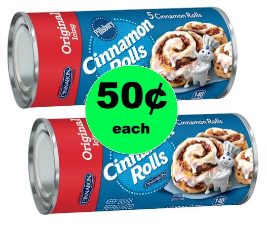 Delicious! Get Pillsbury Cinnamon Rolls ONLY 50¢ Each at Winn Dixie! ~ Right Now!