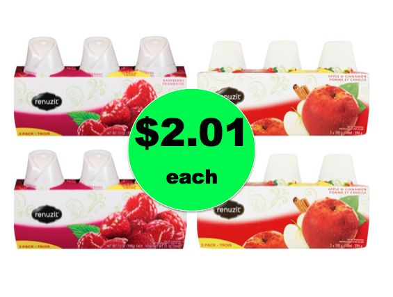 Stock Up on Renuzit Air Freshener 3-pks ONLY $2.01 at Walmart! ~ Right Now!