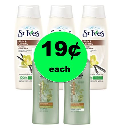 Nab (3) St. Ives Body Wash & (2) Suave Hair Care ONLY 19¢ Each at Winn Dixie! ~ Starts Today!