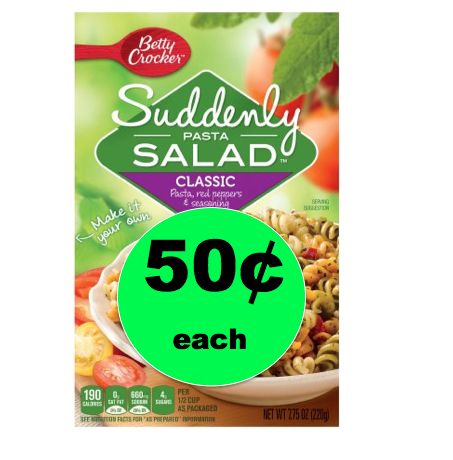 Pick Up Suddenly Salad ONLY 50¢ Each at Winn Dixie! ~Starts Tomorrow!