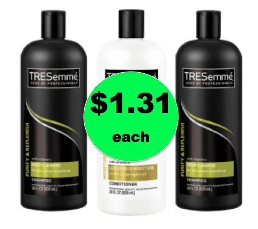 Stock up on Tresemme Hair Care ONLY $1.31 Each at Walgreens! ~Starts Today!