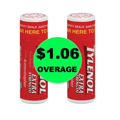 (**Update: NLA**) TWO (2!) FREE Tylenol Extra Strength Travel Size PLUS $1.06 Overage at Walmart! ~ Right Now!