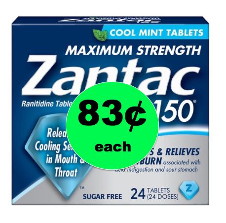 Don't Wait to Pick Up 83¢ Zantac Acid Reducer at Target {Reg. $7.59!} ~ Ends Wednesday!