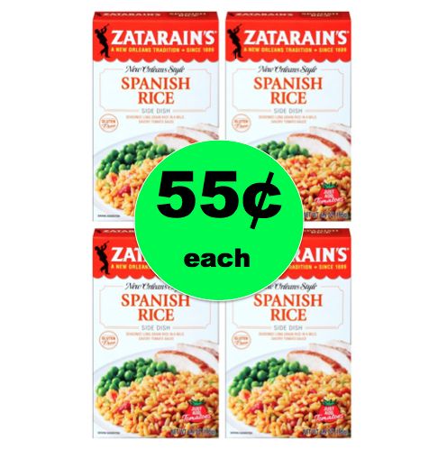Kick Dinner Up a Notch with Zatarain's Rice Sides Only 55¢ Each at Winn Dixie! ~Right Now!