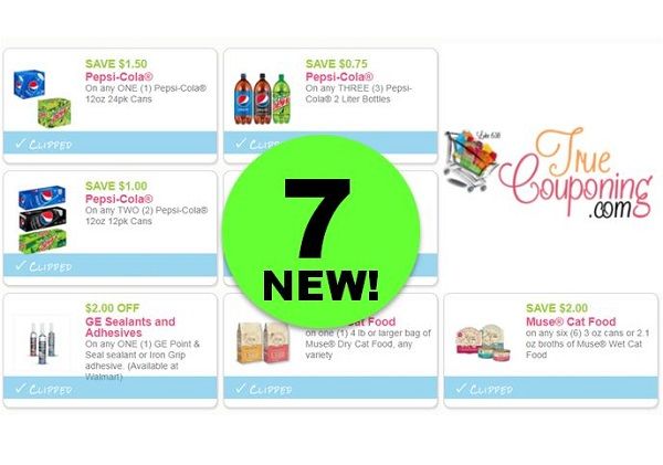 Print These SEVEN (7!) **NEW** Pepsi, Prego & Muse Cat Food Coupons NOW!