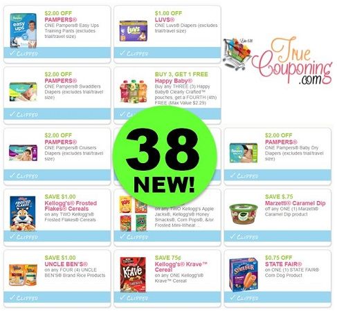 HURRY & Print These Thirty-Eight (38!) **NEW** Coupons That Came Out This Weekend!