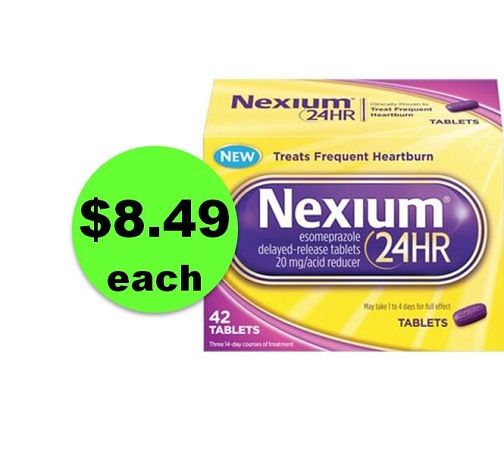 Get Relief with $8.49 Nexium Tablets {Reg. $29!} at CVS! ~ This Week Only!