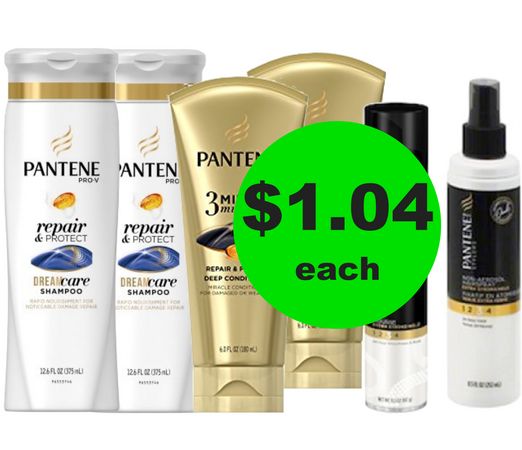 Did You Get Yours Yet?! Grab Pantene Products for $1.04 Each at CVS ~ Ends Saturday!