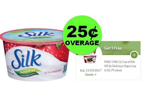 FREE So Delicious Yogurt {Or 25¢ OVERAGE on Silk Yogurt} at Publix~ NOW!