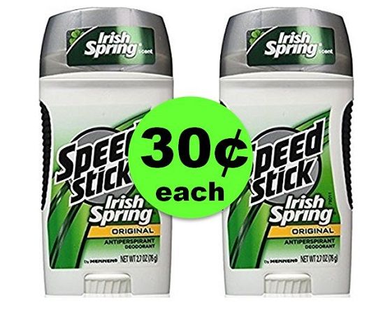 Get Ready for 30¢ Speed Stick Deodorant at CVS! ~ Ad Starts Today!