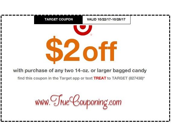 *Heads Up* This Sunday (10/22/17) We’re Getting THREE (3!) Target Coupons: Candy, Health Care & Select Beverages!