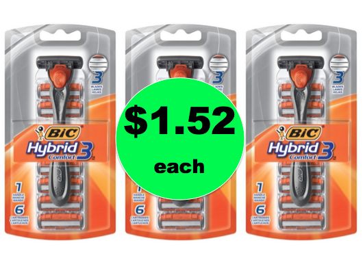 Deal for the Guys! Get $1.52 BIC Hybrid Advance Razors at Target! ~Starts Sunday!
