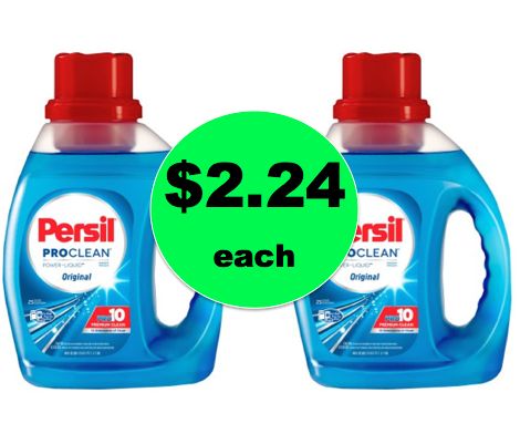 PRINT NOW and Get Persil Laundry Detergent ONLY $2.24 Each at Walmart! ~ Right Now!