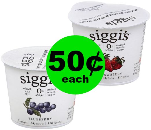 Good For You & Makes Breakfast EASY! 50¢ for Siggi’s Icelandic Yogurt at Publix! ~ Ad Starts Today!