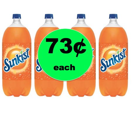 Party This Weekend? Get Sunkist Soda ONLY 73¢ Each at Walmart! ~ Going on Now!