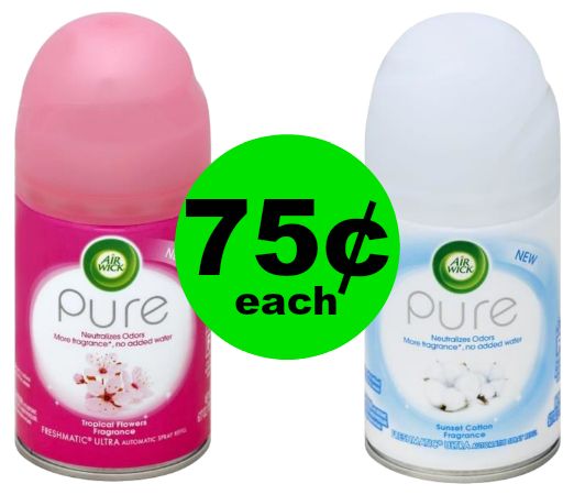 Fall is In The Air! Air Wick Freshmatic Refills 75¢ Each at Publix! ~ Starts Weds/Thurs!