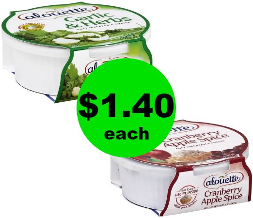 Alouette Spreadable Cheese $1.40 Each {Reg. $6.29!} at Publix!~ Happening Now!