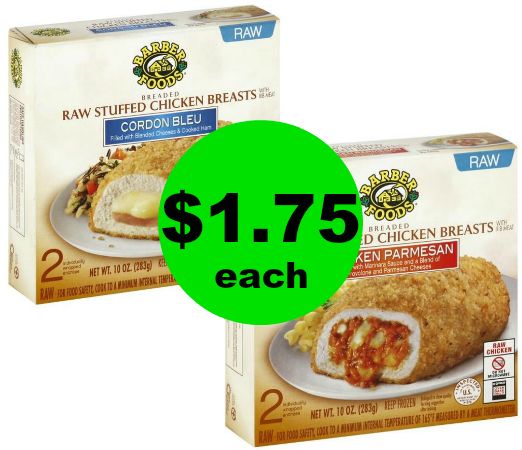 Easy Dinner DONE! Barber Foods Stuffed Chicken Breasts are $1.75 Each {Reg. $5.49} at Publix! ~ Right Now!