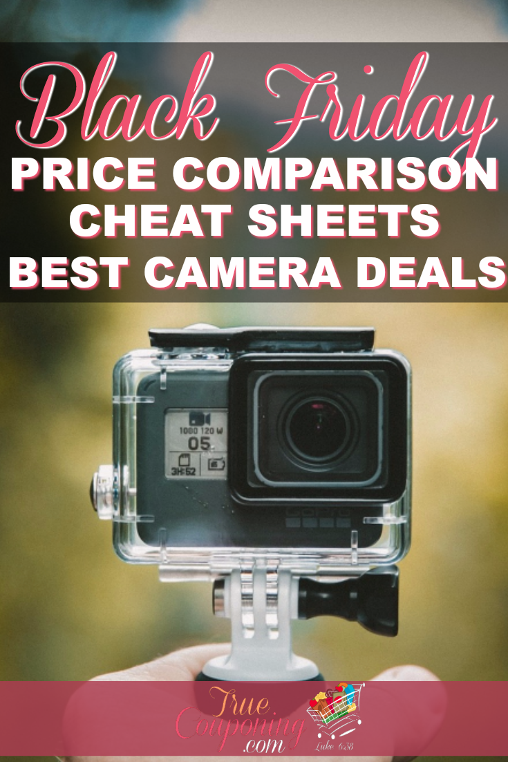 2017 Black Friday Best Camera & GoPro Deals {FREE Price Comparison Cheat Sheet}
