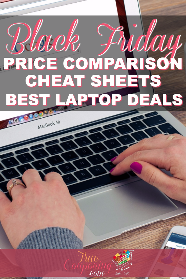 2017 Black Friday Best Laptop Deals {FREE Downloadable Price Comparison Cheat Sheet}
