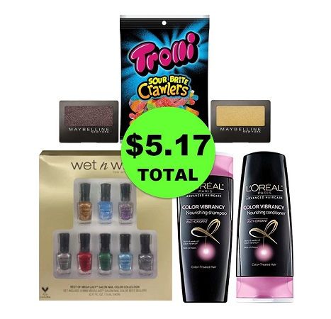 For Only $5.17 TOTAL, Get (1) Candy, (1) Gift Set, (2) Eye Shadows & (2) Hair Care This Week at CVS!