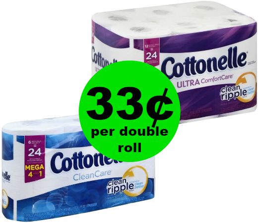 Cottonelle Toilet Paper 33¢ Per Double Roll at Publix {Digital Coupon Only!}!~ Ends Tues/Weds!